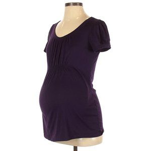 NWT Liz Lange Maternity XL Purple top